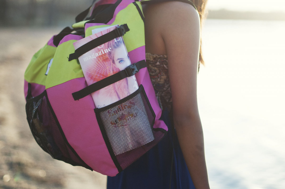 backpack style beach bag