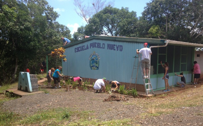 Rural school in Costa Rica in need of TLC