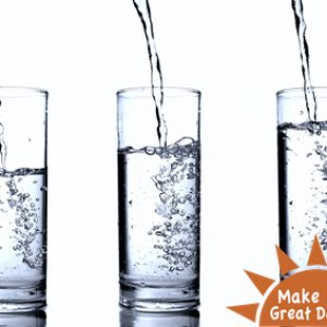Start each day right by drinking water first