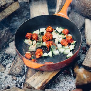 Easy campfire meal